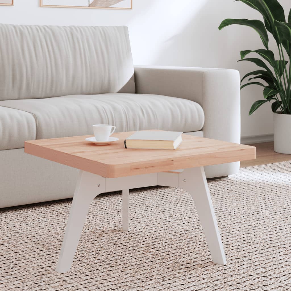 Massivholz Tischplatte Buche 60x60 cm