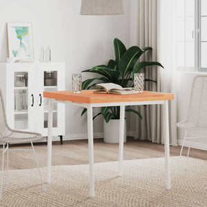 Buche Tischplatte 70x70 cm Massivholz