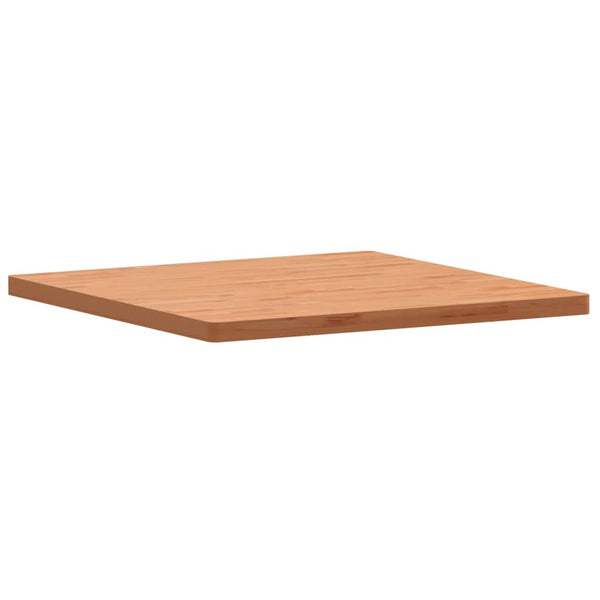 Quadratische Tischplatte Buche Massivholz 90x90 cm