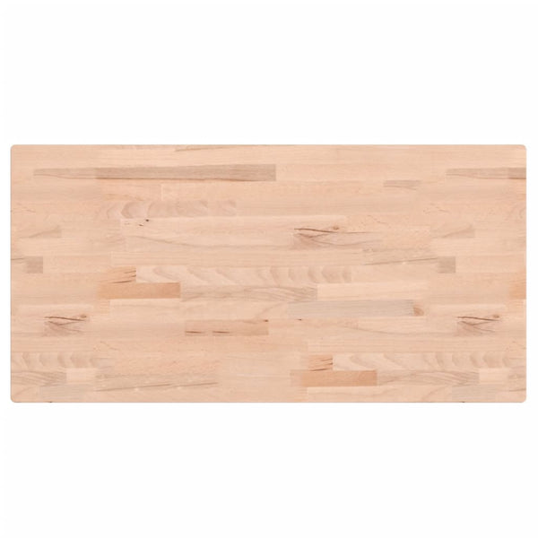Waschtischplatte Buche Massivholz 80x40 cm