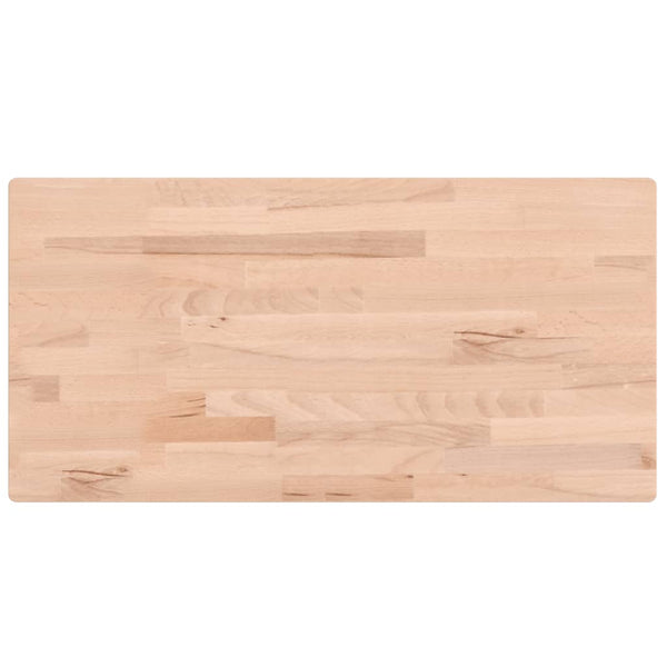 Massivholz Waschtischplatte Buche 100x50 cm