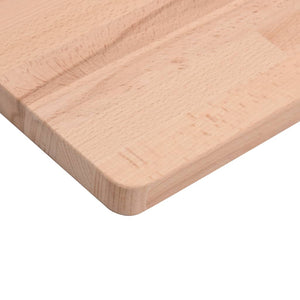 Massivholz Waschtischplatte Buche 100x50 cm
