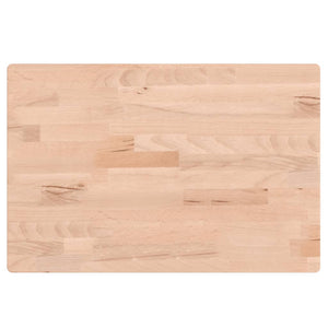 Massivholz Waschtischplatte Buche 60x40 cm