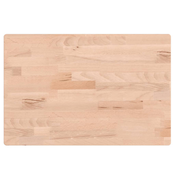 Massivholz Waschtischplatte Buche 60x40 cm