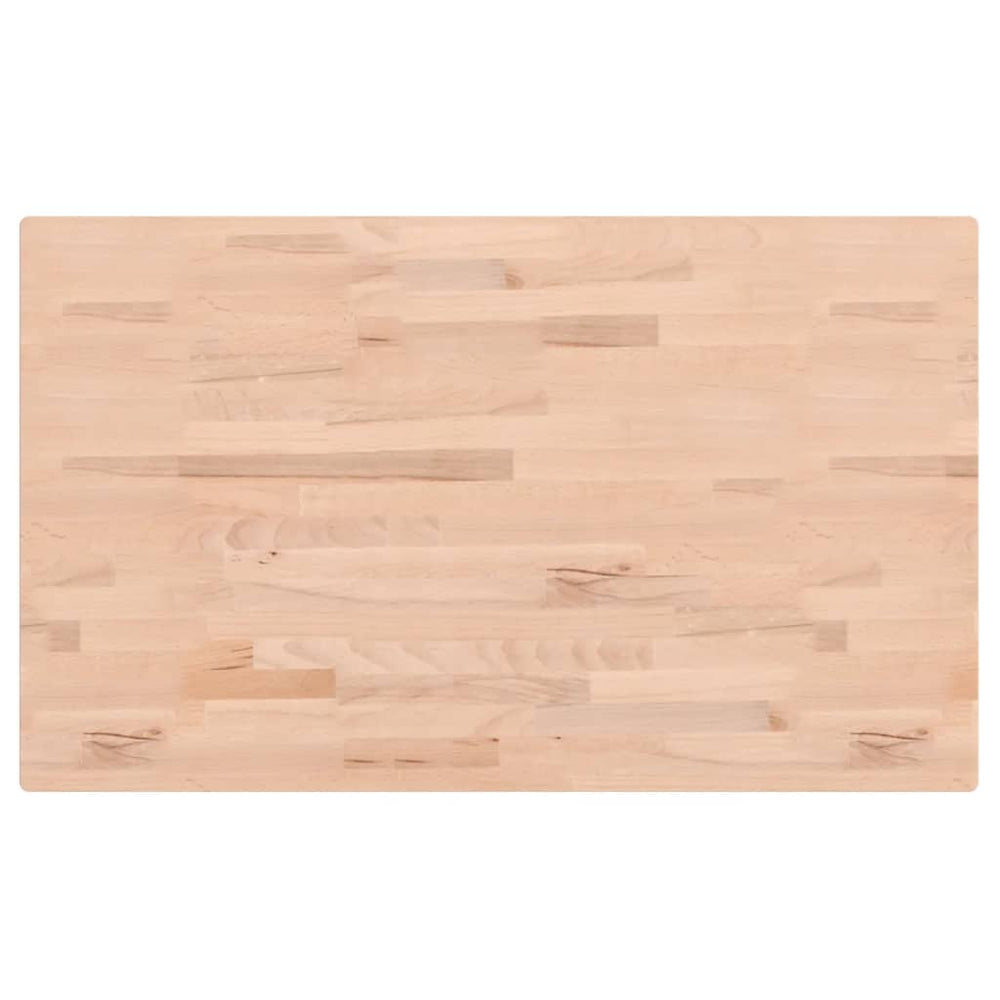Massivholz Waschtischplatte Buche 100x60 cm