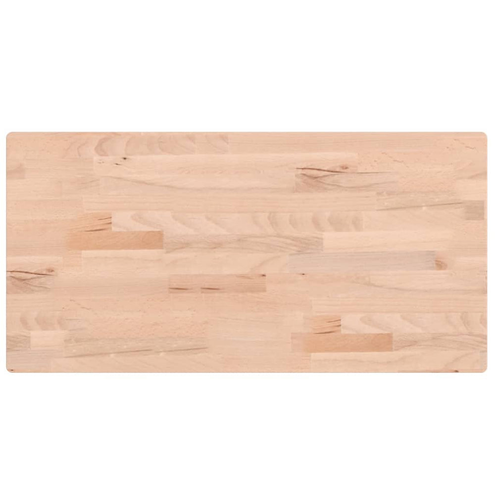 Massivholz Waschtischplatte Buche 80x40 cm