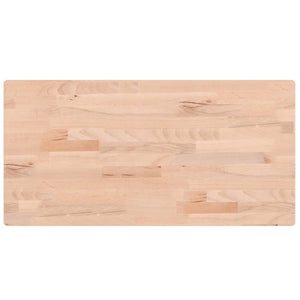 Massivholz Waschtischplatte Buche 80x40 cm