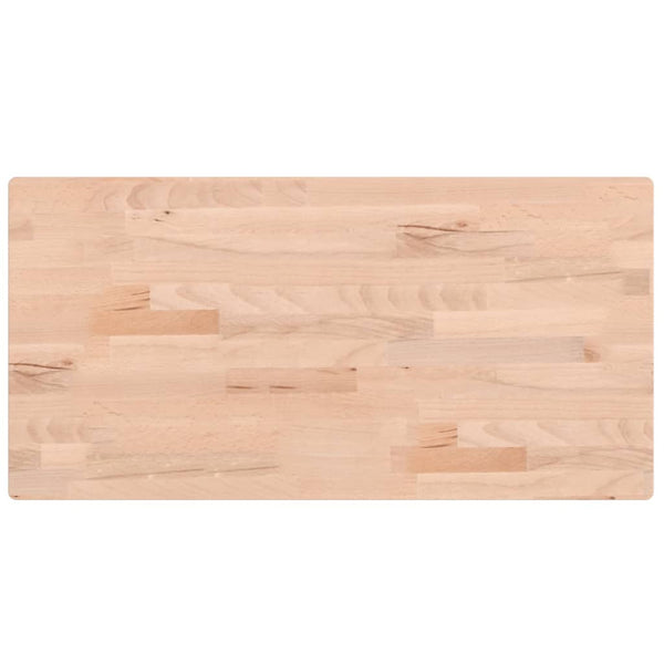 Massivholz Waschtischplatte Buche 80x40 cm