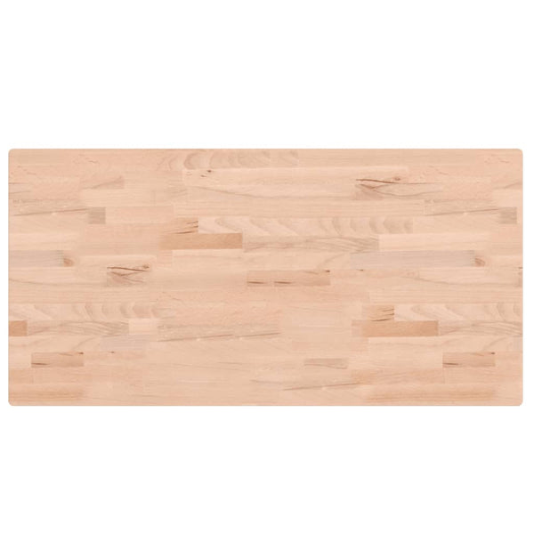 Massivholz Waschtischplatte Buche 100x50 cm