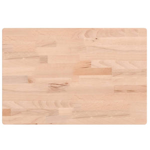 Massivholz Buche Waschtischplatte 60x40 cm