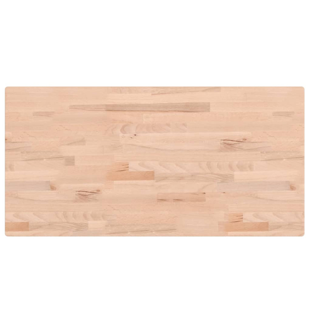 Massivholz Buche Waschtischplatte 100x50 cm