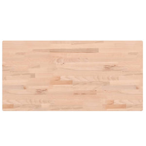 Massivholz Buche Waschtischplatte 100x50 cm