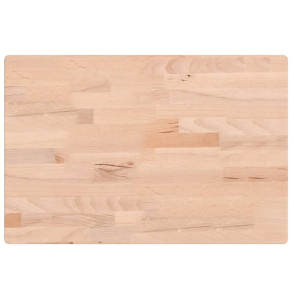 Massivholz Waschtischplatte Buche 60x40 cm