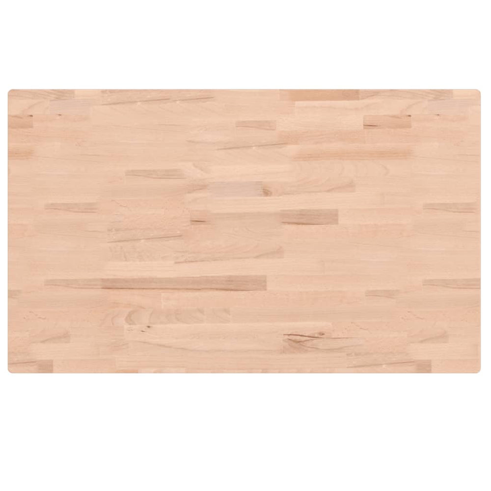 Massivholz Waschtischplatte Buche 100x60 cm