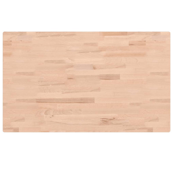 Massivholz Waschtischplatte Buche 100x60 cm