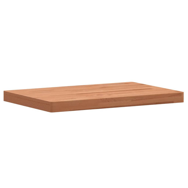 Massivholz Waschtischplatte Buche 80x40 cm