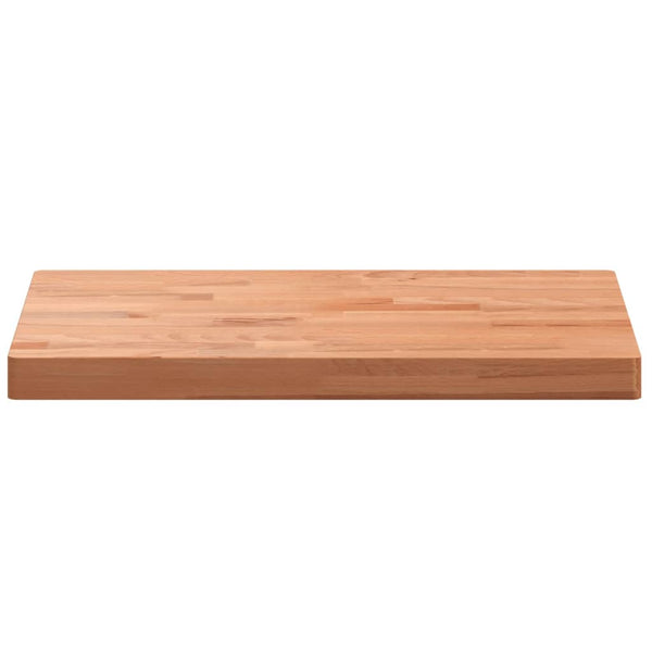 Massivholz Waschtischplatte Buche 80x40 cm