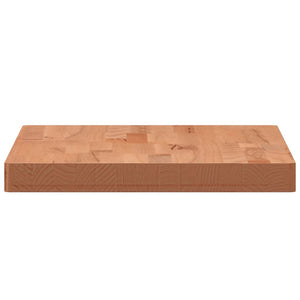 Massivholz Waschtischplatte Buche 80x40 cm