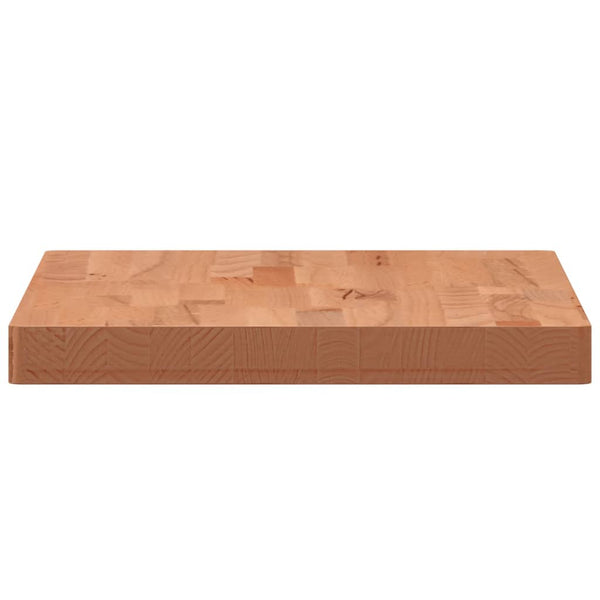 Massivholz Waschtischplatte Buche 80x40 cm