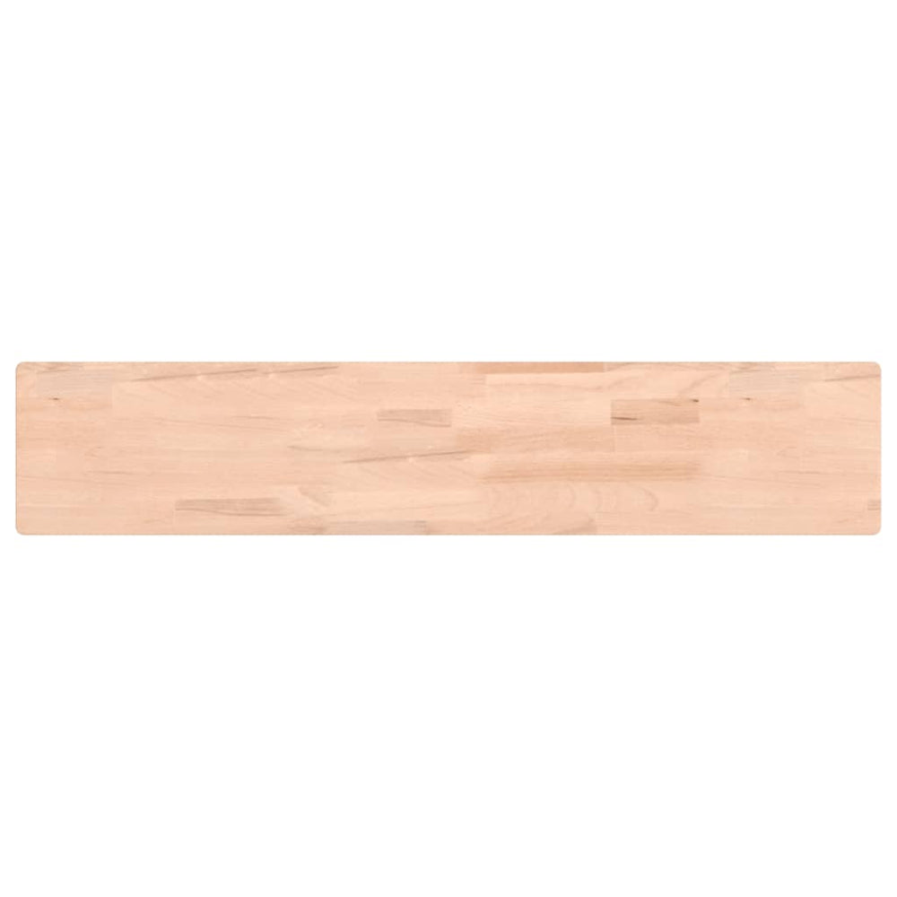 vidaXL Wall Shelf 100x20x4 cm Solid Beechwood