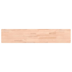 Wandregal Buche Massivholz 100x20 cm