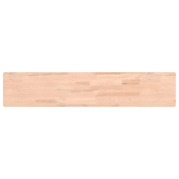 Wandregal Buche Massivholz 100x20 cm