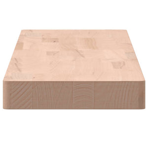 Wandregal Buche Massivholz 100x20 cm