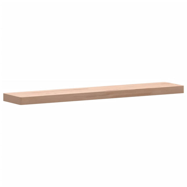 Wandregal Buche Massivholz 100x20 cm