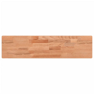Massivholz Wandregal Buche 80x20 cm