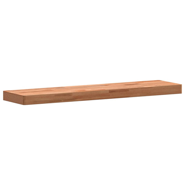 Massivholz Wandregal Buche 80x20 cm