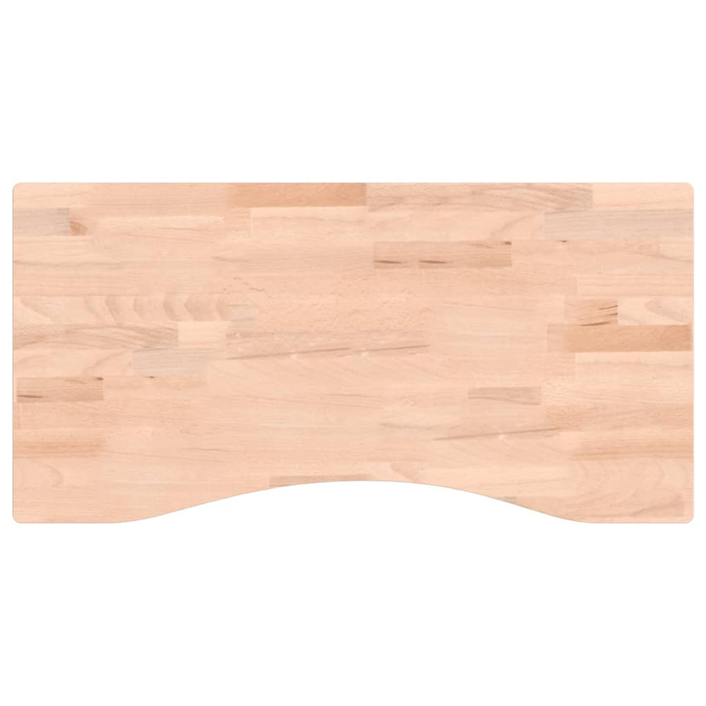 Massivholz Buche Schreibtischplatte 80x40 cm
