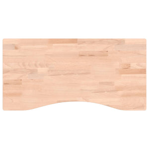 Massivholz Buche Schreibtischplatte 80x40 cm