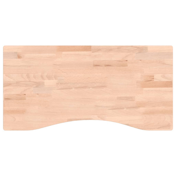 Massivholz Buche Schreibtischplatte 80x40 cm