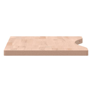Massivholz Buche Schreibtischplatte 80x40 cm