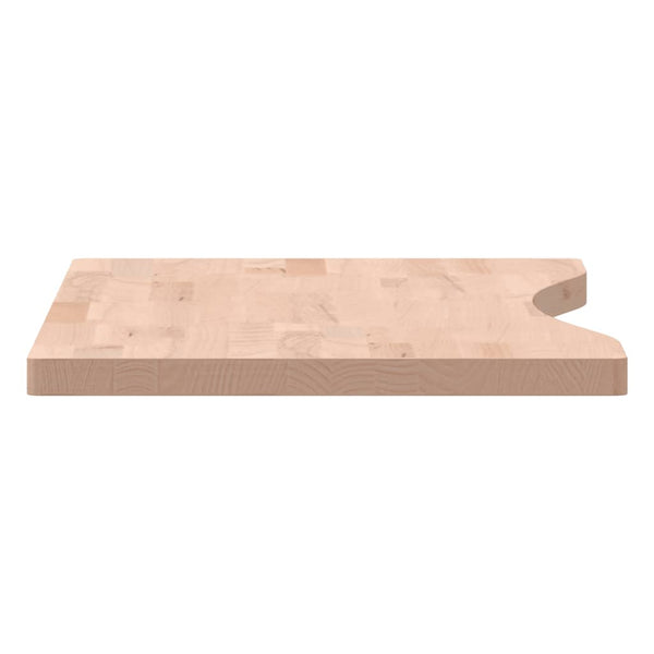 Massivholz Buche Schreibtischplatte 80x40 cm