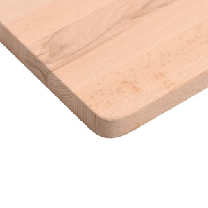 Massivholz Buche Schreibtischplatte 80x40 cm