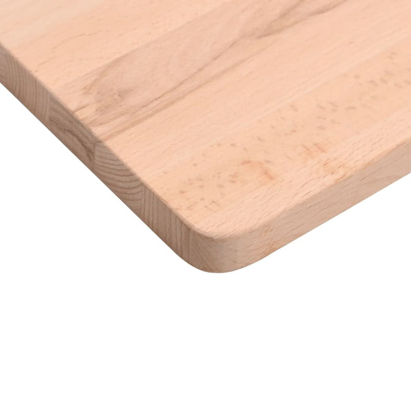Massivholz Buche Schreibtischplatte 80x40 cm