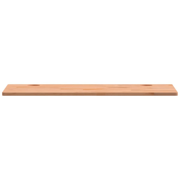 Massivholz Buche Schreibtischplatte 100x50 cm