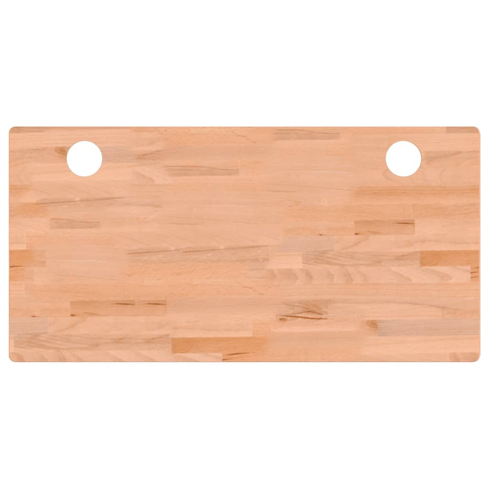 Massivholz Buche Schreibtischplatte 110x55 cm