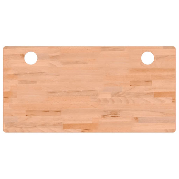 Massivholz Buche Schreibtischplatte 110x55 cm