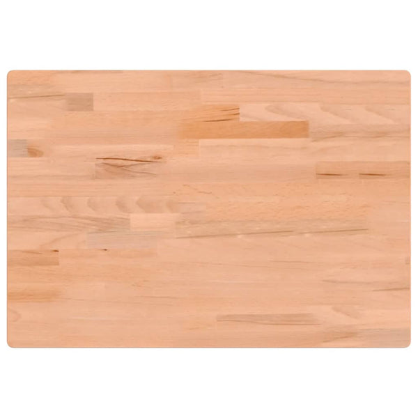 Massivholz Schreibtischplatte Buche 80x55 cm