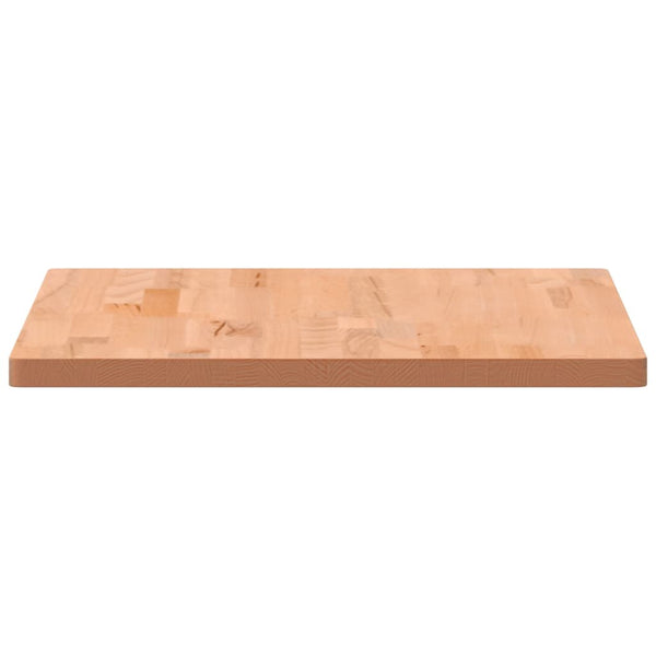 Massivholz Schreibtischplatte Buche 80x55 cm
