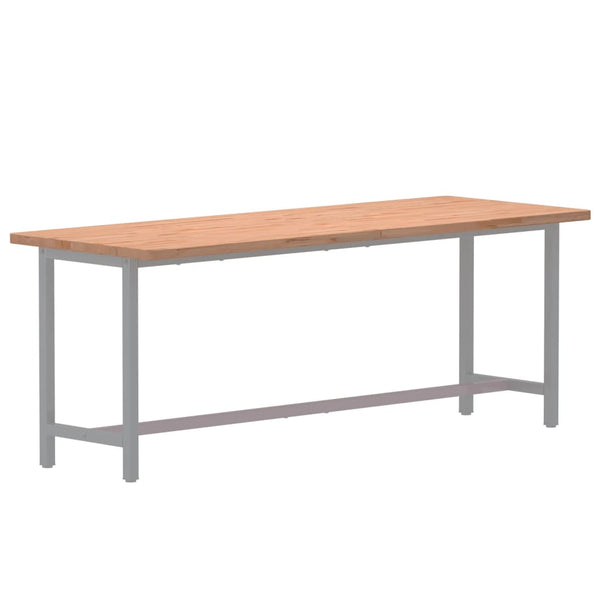 Massivholz Buche Schreibtischplatte 150x55 cm
