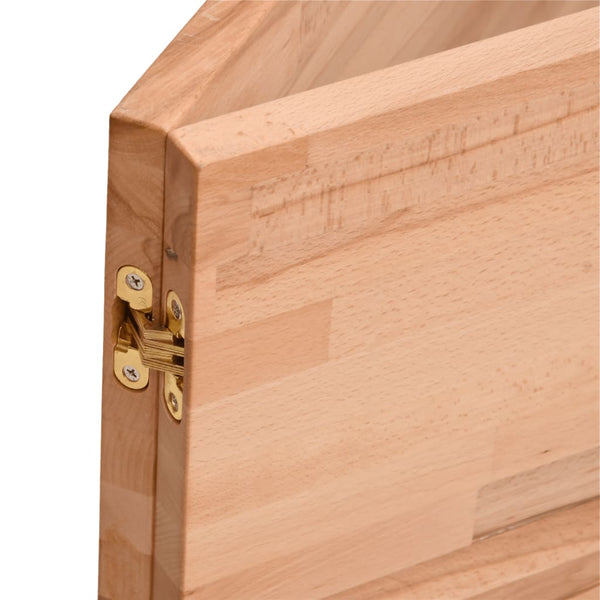 Massivholz Buche Schreibtischplatte 150x55 cm