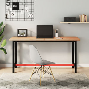 Massivholz Buche Schreibtischplatte 150x55 cm