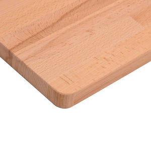Massivholz Schreibtischplatte Buche 200x55 cm