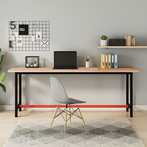 Massivholz Schreibtischplatte Buche 200x55 cm