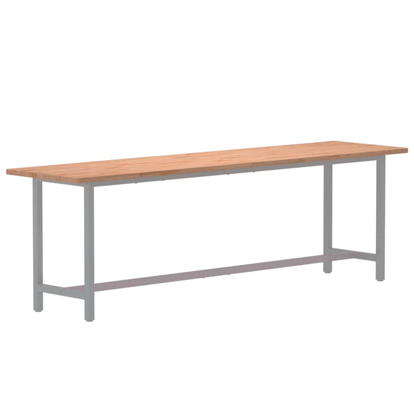 Massivholz Buche Schreibtischplatte 220x55 cm