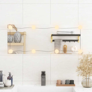 LED Wandspiegel 30x80 cm Rechteckig