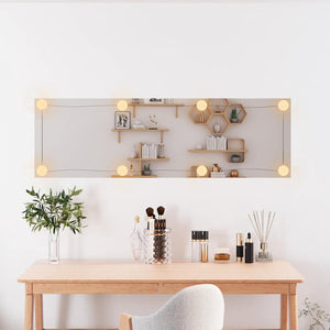 LED Wandspiegel 30x100 cm Rechteckig